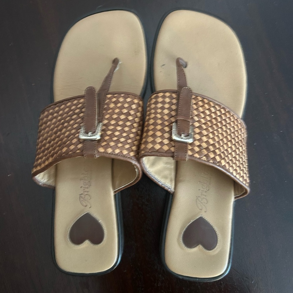 Brighton Laguna Woven Thong Sandal